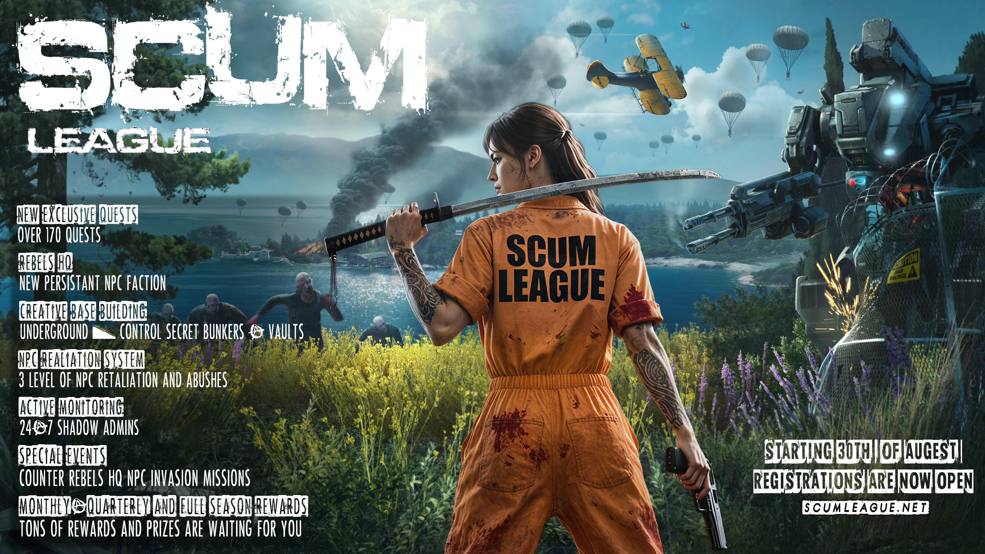 SCUM - Aggiornamento sullo sviluppo n. 139